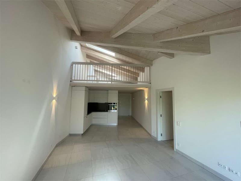Gentilino: elegantes Apartment mit 2.5 Zimmern und bewohnbarem Dachboden (4)