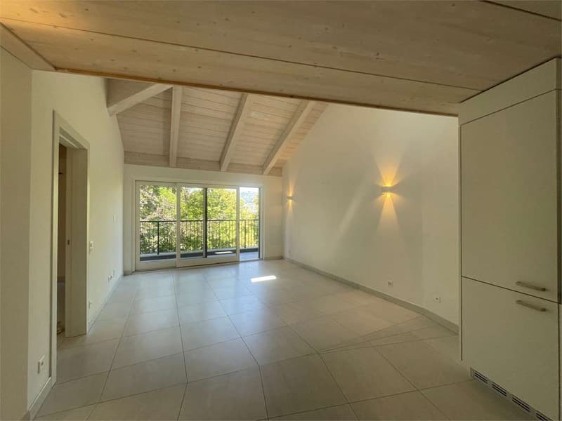 Gentilino: elegantes Apartment mit 2.5 Zimmern und bewohnbarem Dachboden (2)
