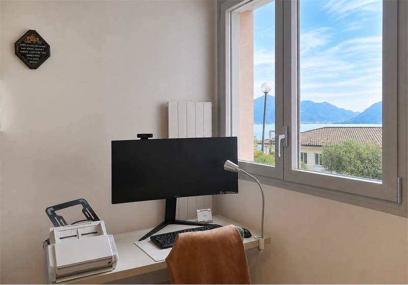 Lugano-Castagnola: appartamento ristrutturato vista lago - Residenza s (6)