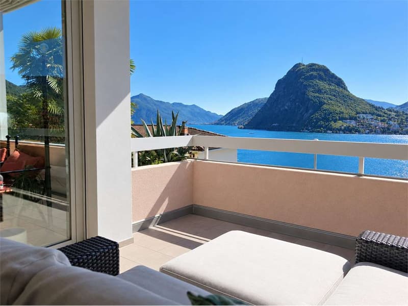 Lugano-Castagnola: appartamento ristrutturato vista lago - Residenza s (1)