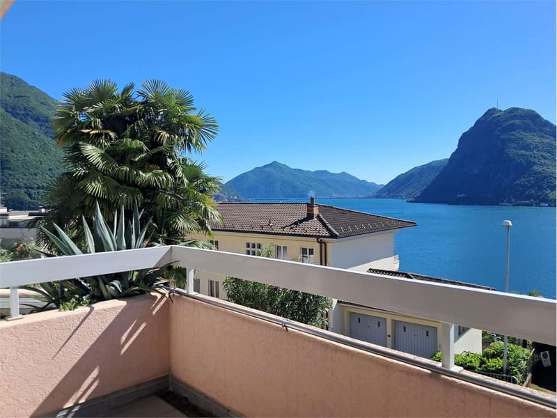 Lugano-Castagnola: Wohnung mit Seeblick - Zweitwohnsitz (1)