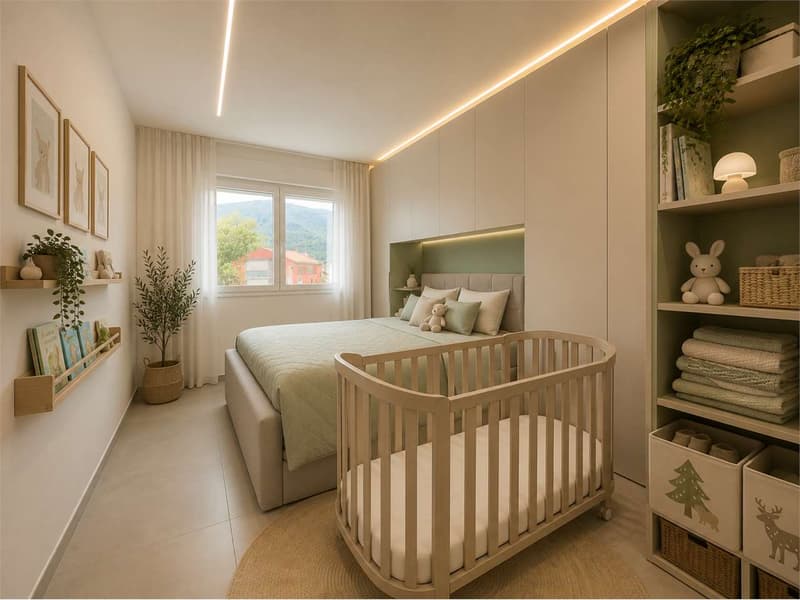 Cadempino: moderno 2.5 locali con balcone e posto auto (5)