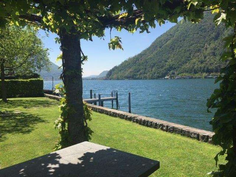 MAROGGIA: 4.5 LOC ESCLUSIVO A LAGO CON PARCO E PISCINA (12)