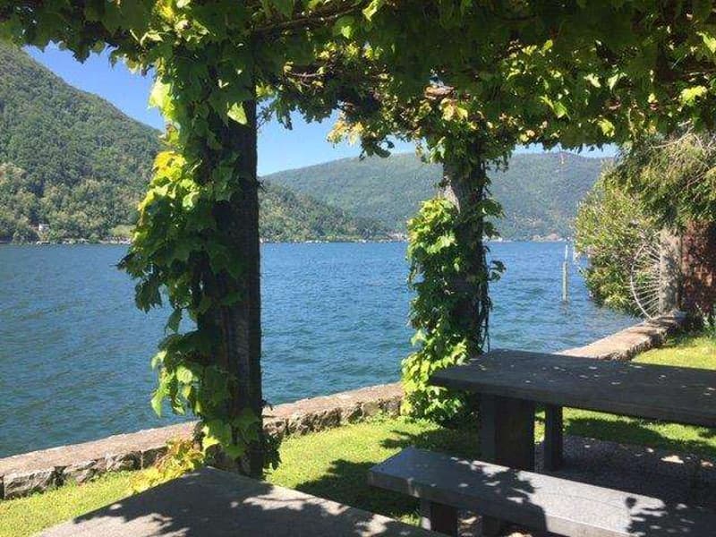 MAROGGIA: 4.5 LOC ESCLUSIVO A LAGO CON PARCO E PISCINA (11)