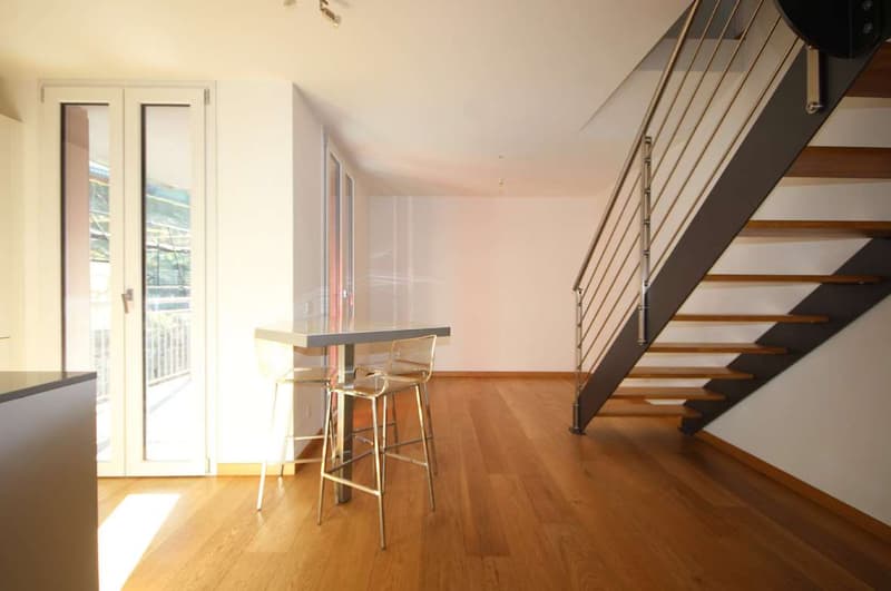 Mendrisio-Capolago: moderno 2,5 loc. duplex nel nucleo (3)