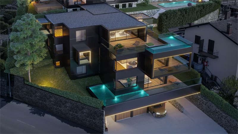 APPARTAMENTO DI LUSSO 4,5 LOCALI VISTA LAGO (4)