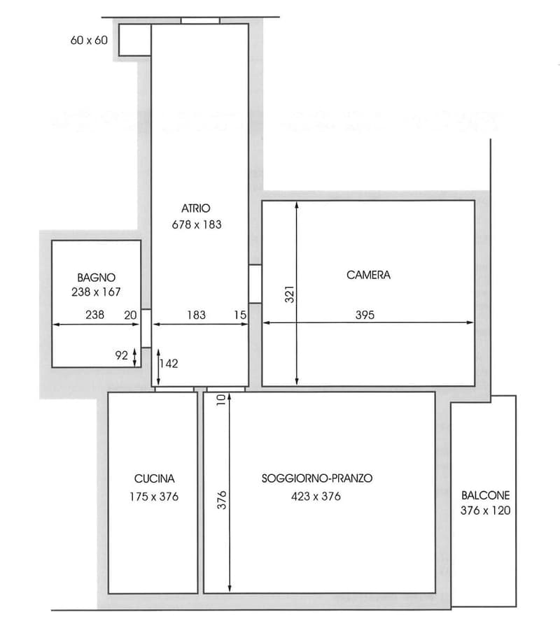 Lugano: appartamento di 2.5 locali con balcone (10)