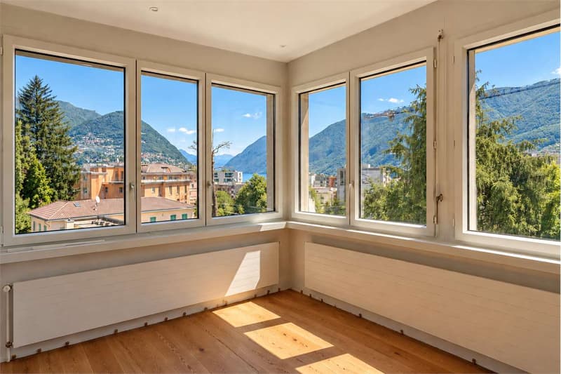 Lugano: esclusivo appartamento con vista lago (1)