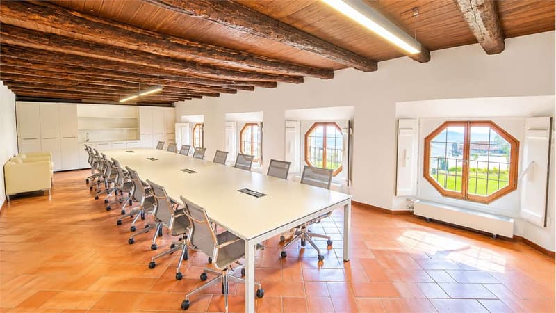 MENDRISIO CENTRO: PRESTIGIOSO UFFICIO AL PALAZZO POLLINI (3)