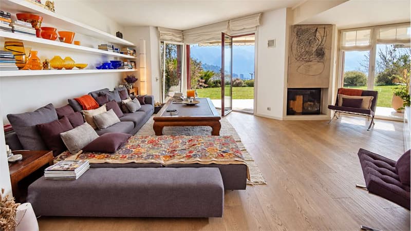 PRESTIGIOSO APPARTAMENTO CON GIARDINO E VISTA LAGO (2)