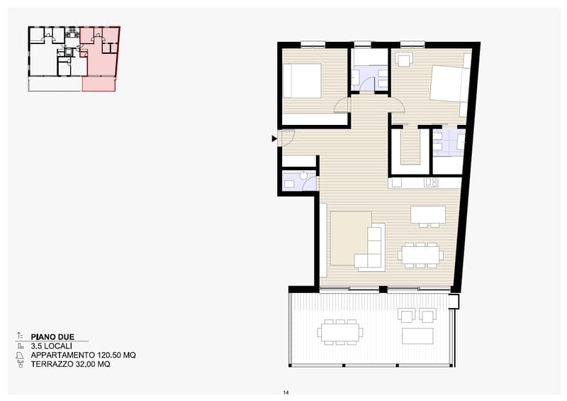Residenz Selva - 3.5-Zimmer-Wohnung in Massagno (6)