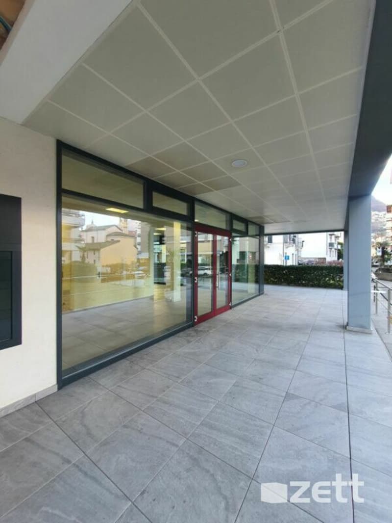 Commercial space on the ground floor (approx. 80 sqm) - Lugano USI area - Residenza Agorà (1)
