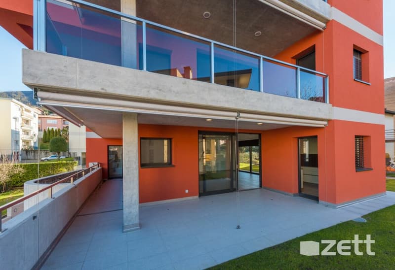 Pregassona - Residenza Fenice - Appartement 3.5 pièces avec jardin (6)