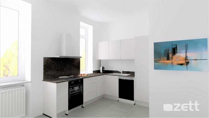Appartement de 3,5 pièces au premier étage avec 2 balcons (2)