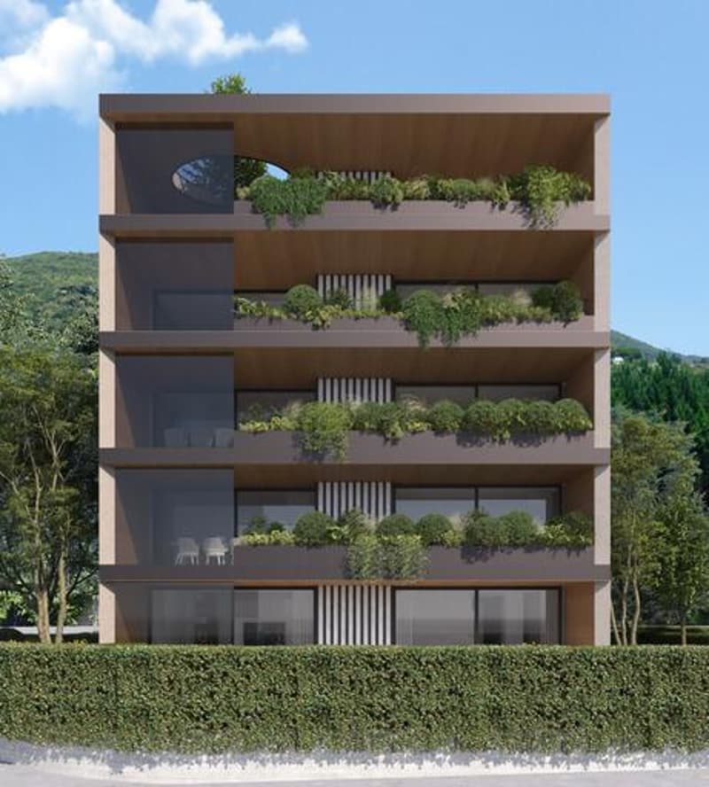 VENDESI A MINUSIO - APPARTAMENTO 3.5 LOCALI AL PIANTERRENO IN NUOVA RESIDENZA (2)