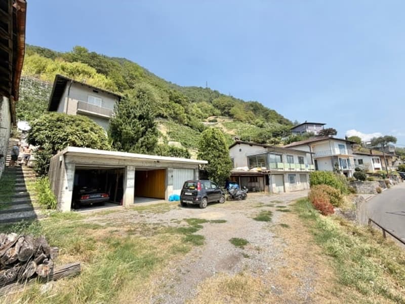 VENDESI A LAVERTEZZO - Terreno edificabile con vista sul piano di Magadino e il Lago Maggiore (8)