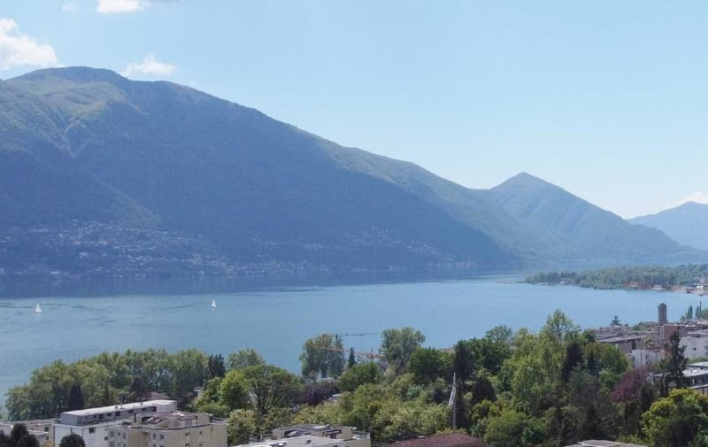 lake view, mountain view, greenery