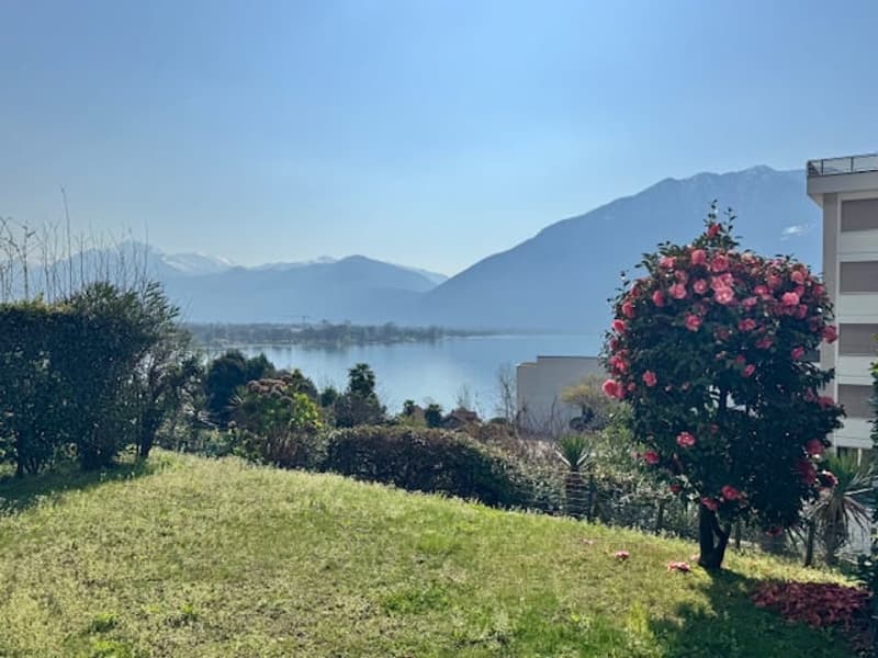 For sale in Minusio - Spacious 4.5-room apartment on the ground floor with lake view (Secondary residence) (2)