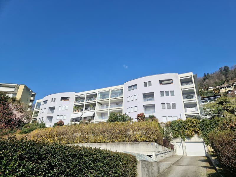 For sale in Minusio - Spacious 4.5-room apartment on the ground floor with lake view (Secondary residence) (5)