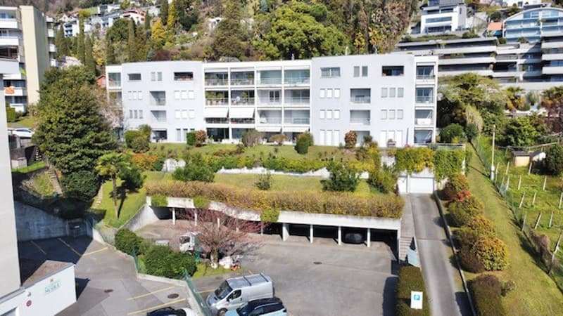 For sale in Minusio - Spacious 4.5-room apartment on the ground floor with lake view (Secondary residence) (4)