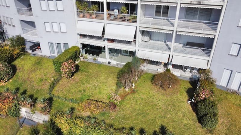 For sale in Minusio - Spacious 4.5-room apartment on the ground floor with lake view (Secondary residence) (6)