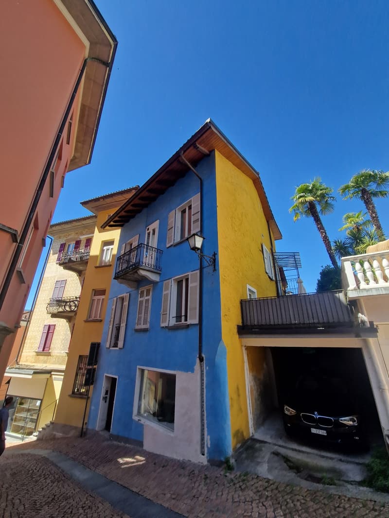 For rent in Ascona city center - charming 3-room apartment with balcony (1)