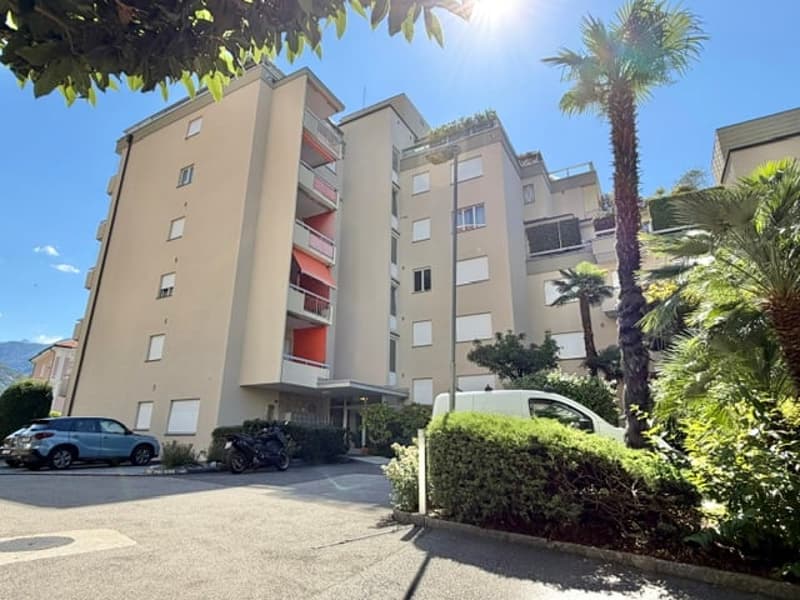 Verkauf in Muralto - helles Einzimmerapartment im 2. Stock in einer Residenz mit überdachtem Swimmingpool (3)