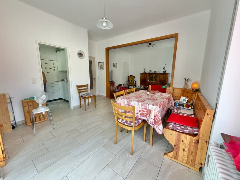 GIUBIASCO - AFFITTASI AMPIO APPARTAMENTO 3.5 LOCALI IN CENTRO (3)