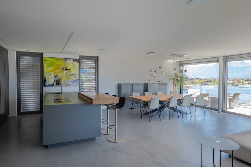 VENDESI A MINUSIO - moderno attico duplex di 4.5 locali con vista lago in casa bifamiliare (3)
