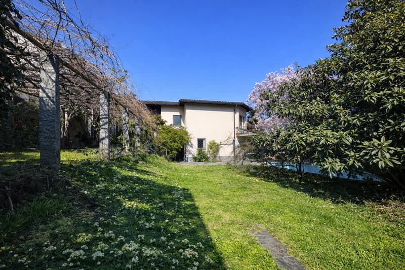 Villa avec piscine à Massagno – opportunité rare avec grand potentiel (2)
