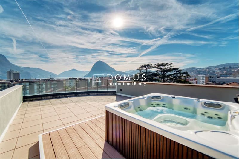 Esclusivo attico con terrazza e piscina sul tetto (1)