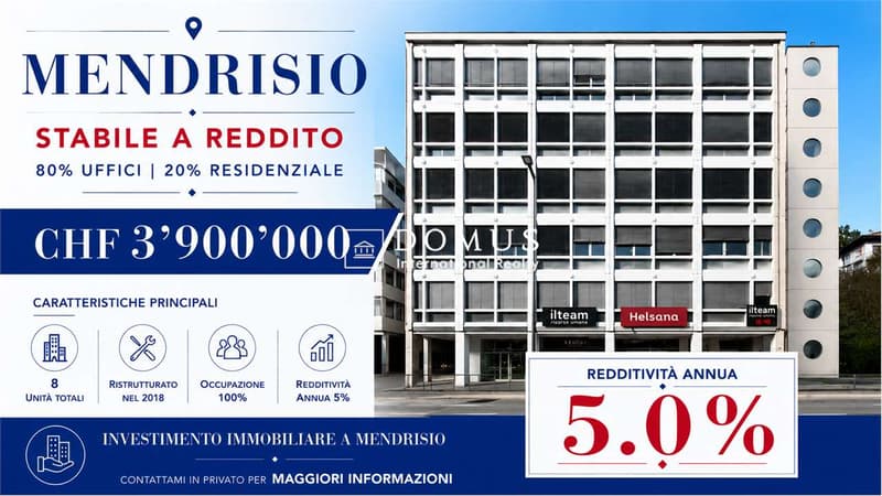 Mendrisio , stabile misto al 5% (1)