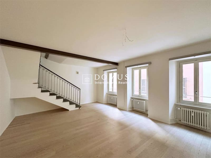 Duplex in vendita nel centro storico di Bissone (2)