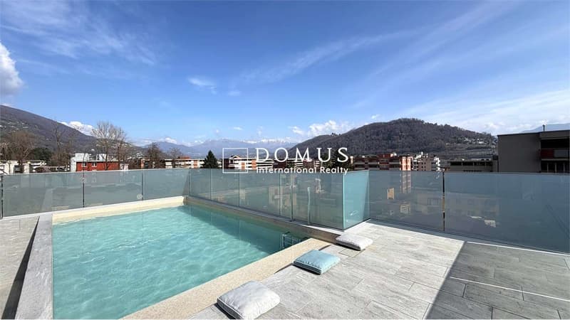 Agno- Attico Duplex con piscina privata sul tetto (2)