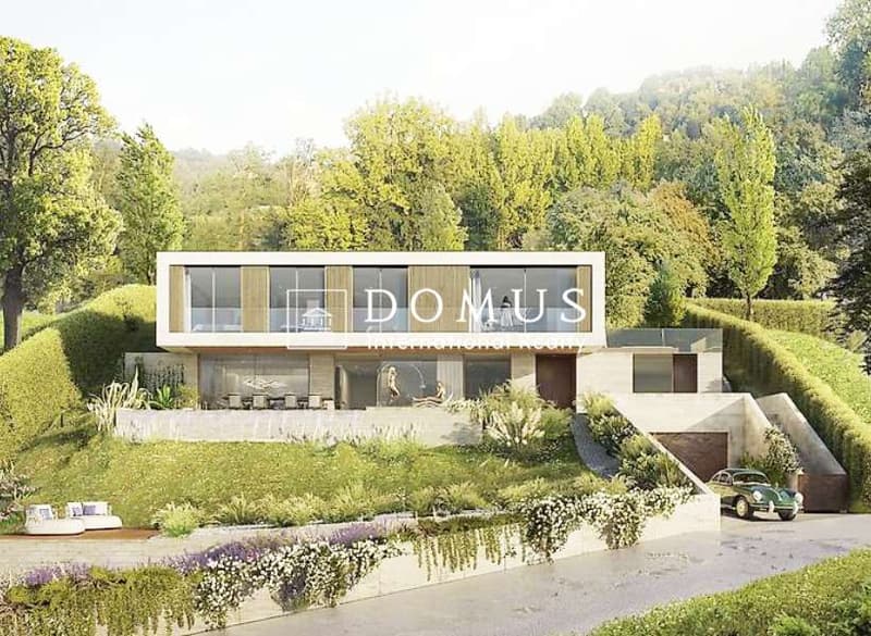 Montagnola - Collina d'Oro | Buildable land with approved building permit (2)