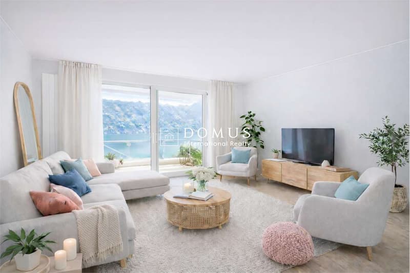 Spektakuläres 3,5-Zimmer-Wohnung in Morcote (6)