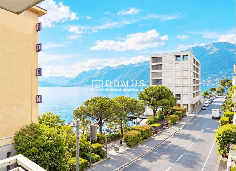 3,5 con vista lago a Paradiso (1)