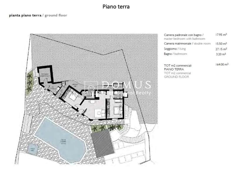 Luxury villa with 6 rooms, lake view, pool, spa and outbuilding (11)