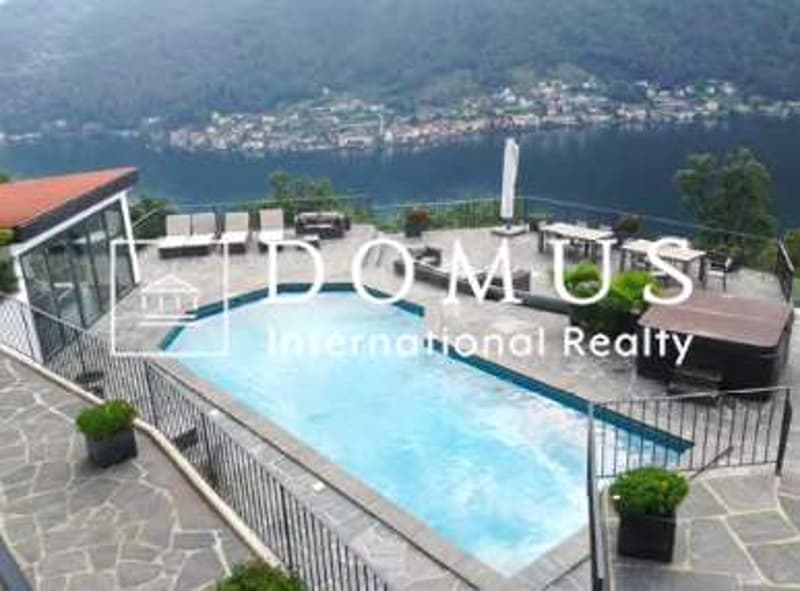 Luxury villa with 6 rooms, lake view, pool, spa and outbuilding (4)