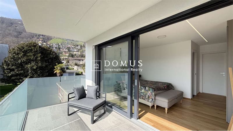 Agno - Dachwohnung Duplex mit privatem Pool auf dem Dach (8)