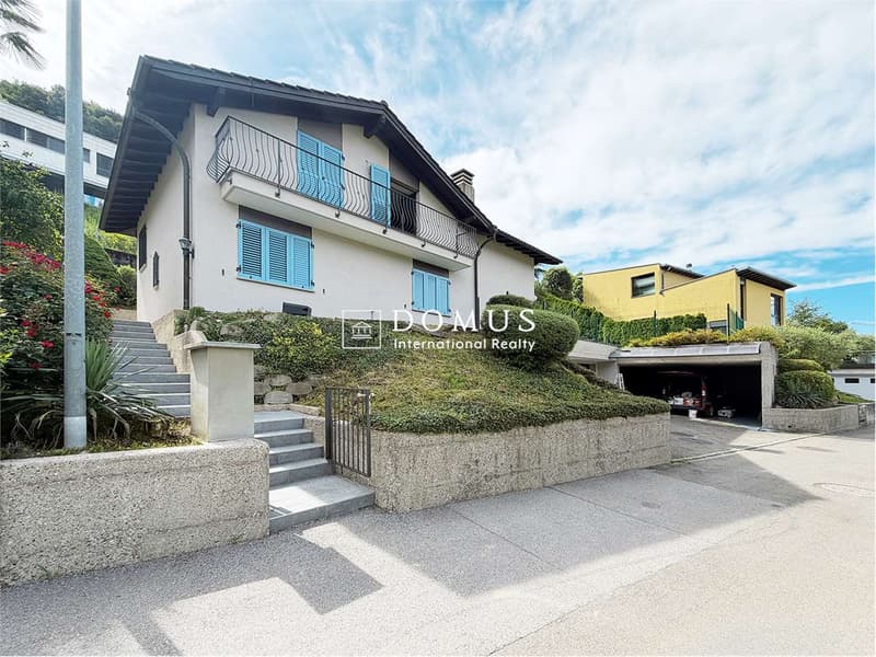 Villa con giardino privato a Carabbia (8)