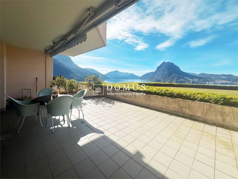 2.5 locali Castagnola con vista lago e piscina (5)