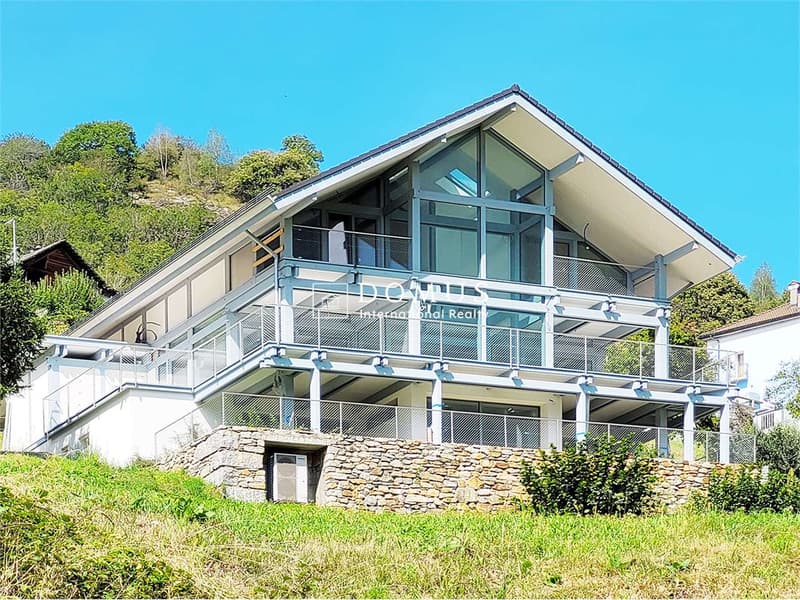 Villa moderna con vista panoramica a Ponto Valentino (2)