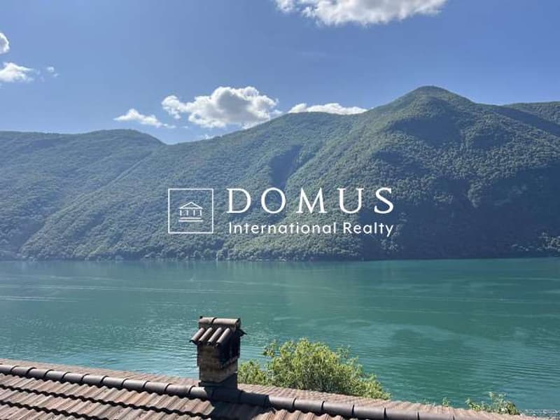 Casa fronte lago con progetto approvato (1)