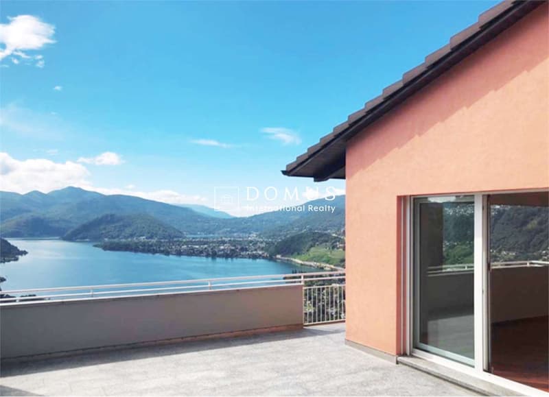 Elegante villa indipendente con splendida vista lago a Muzzano (9)