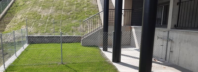 Moderno appartamento 2.5 locali con terrazza e giardino privato a Pazzallo (2)