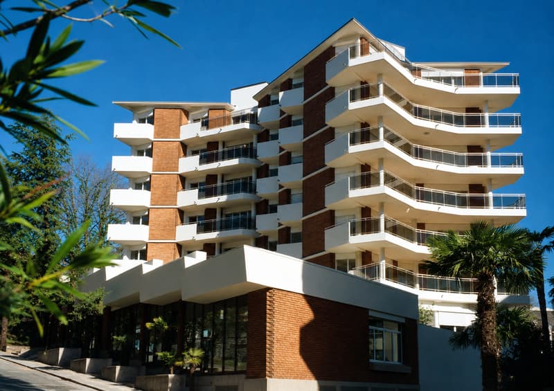 Appartamento 3.5 locali a Lugano Centro con vista lago (10)
