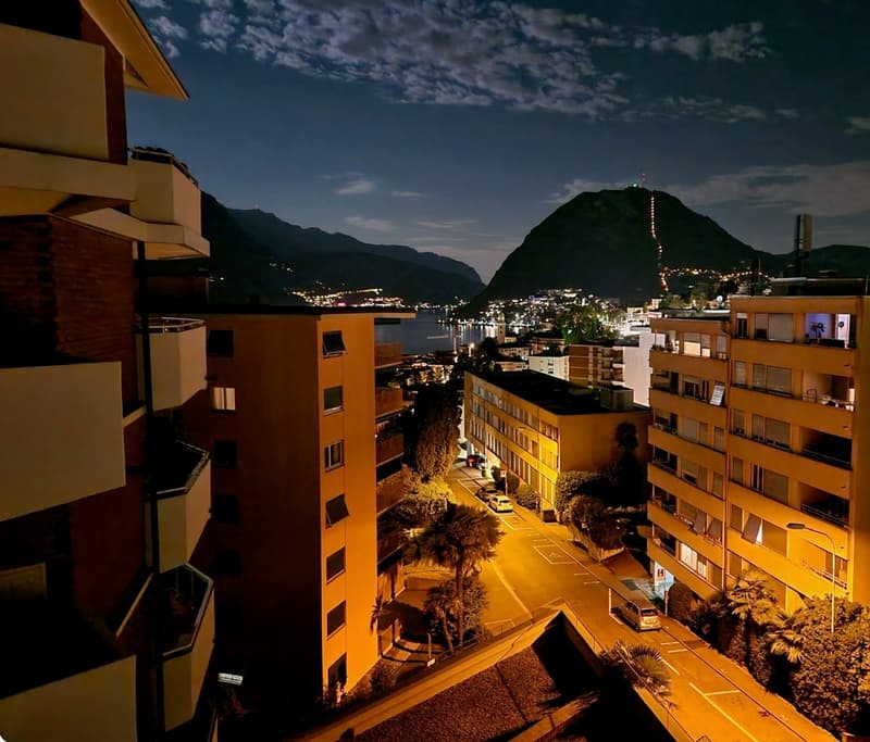 Appartamento 3.5 locali a Lugano Centro con vista lago (8)