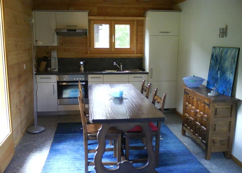 Chalet de bois fascinant avec vue sur les montagnes à Campo (Vallemaggia) (5)