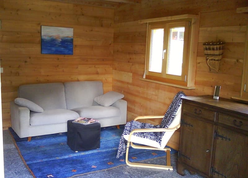 Chalet de bois fascinant avec vue sur les montagnes à Campo (Vallemaggia) (7)